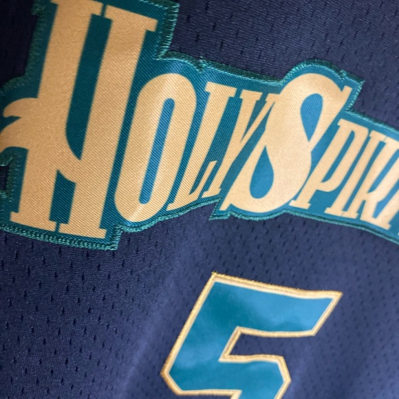 Anthony Edwards ant man embroidered college / nba style high school basketball - Picture 4 of 4